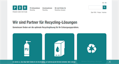 Desktop Screenshot of pdr.de